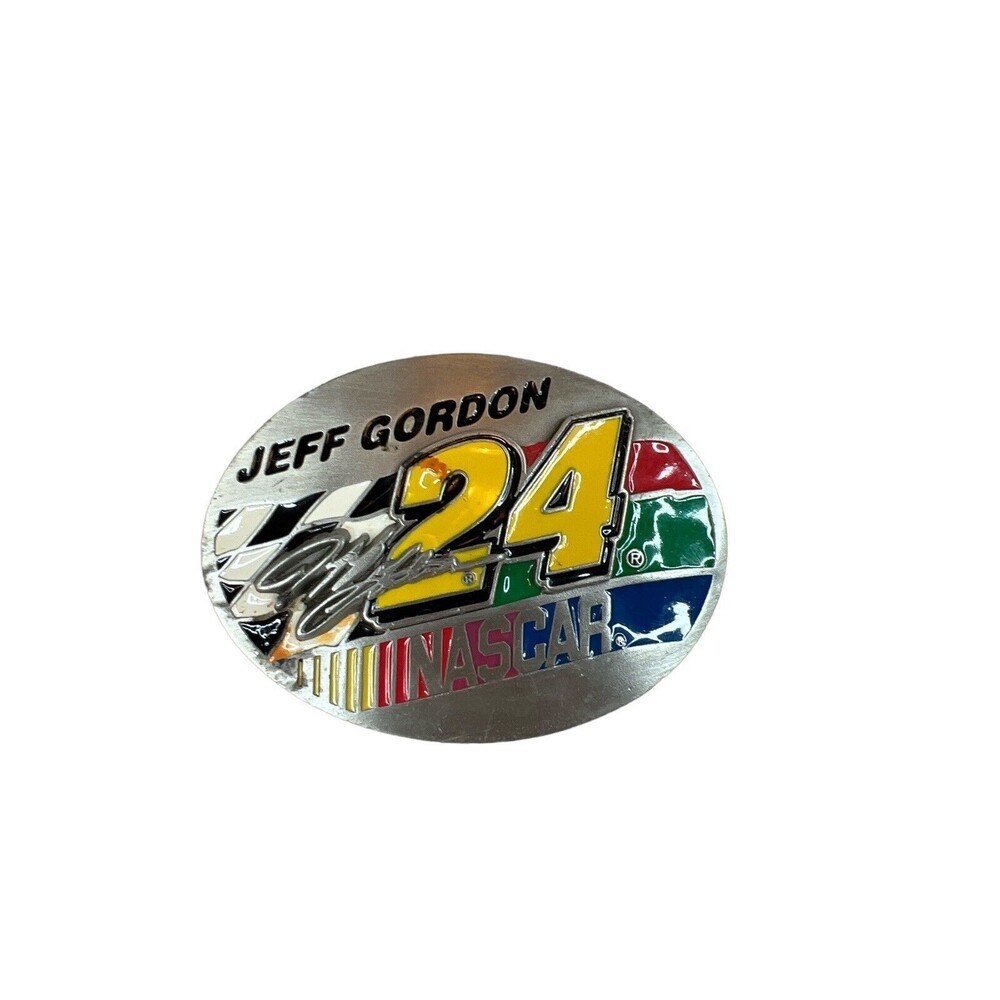 Limited Edition Nascar Jeff Gordon 24 Belt‎ Buckle Great American Company JG Mot